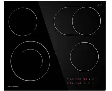 23 490 руб., Варочная панель стеклокерамическая MAUNFELD CVCE594SMDBK черное стекло