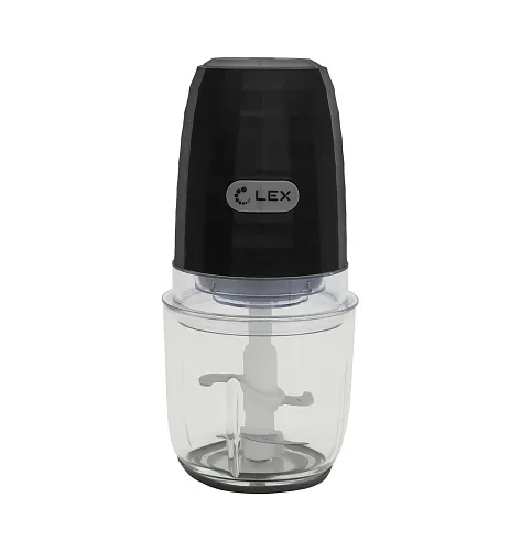Измельчитель стеклянный LEX LXFP 4301 темно-серый фото в интернет-магазине «Mebelex»