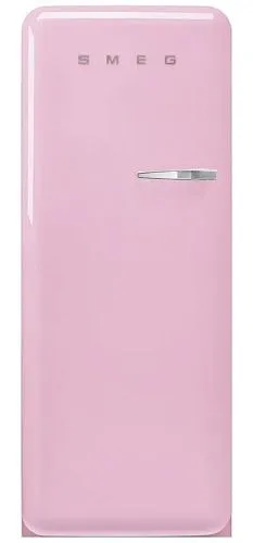 Холодильник Отдельностоящий SMEG FAB28LPK5 стиль 50-х годов, петли слева, Розовый фото в интернет-магазине «Mebelex»
