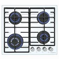 28 990 руб., Панель варочная газовая MAUNFELD EGHG.64.63CW/G белое стекло