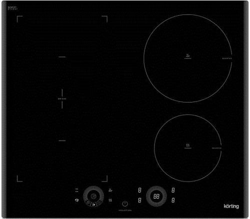 Панель варочная индукционная KORTING HIB 64750 B Smart черный/скошенный край фото в интернет-магазине «Mebelex»