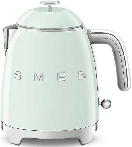 Мини чайник электрический SMEG KLF05PGEU, пастельный зеленый фото в интернет-магазине «Mebelex»
