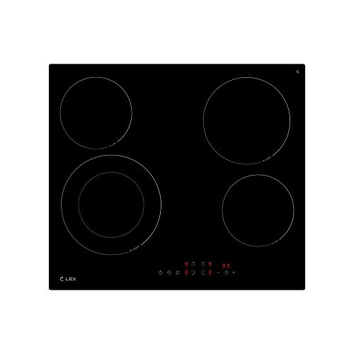 Панель варочная электрическая LEX EVH 6041 BL фото в интернет-магазине «Mebelex»