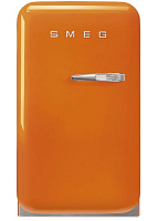 129 990 руб., Холодильник Отдельностоящий SMEG FAB5LOR5, стиль 50-х гг, петли слева, Оранжевый
