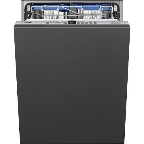 Посудомоечная машина Встраиваемая SMEG ST323PM, 60 см, слайдерное крепление двери фото в интернет-магазине «Mebelex»