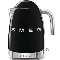 27 490 руб., Чайник электрический SMEG KLF04BLEU с регулируемой температурой, черный