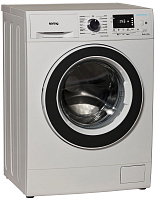 64 990 руб., Отдельностоящая стиральная машина KORTING KWM 42ID1460 узкая, белая