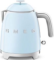 14 990 руб., Мини чайник электрический SMEG KLF05PBEU, пастельный голубой