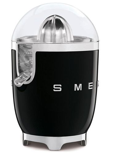 Соковыжималка для цитрусовых SMEG CJF11BLEU , стиль 50-х,  чёрный глянцевый фото в интернет-магазине «Mebelex»