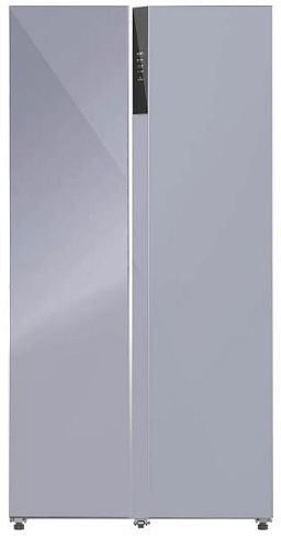 Холодильник двухкамерный Отдельностоящий LEX LSB530SlGID Серебристый/стекло фото в интернет-магазине «Mebelex»