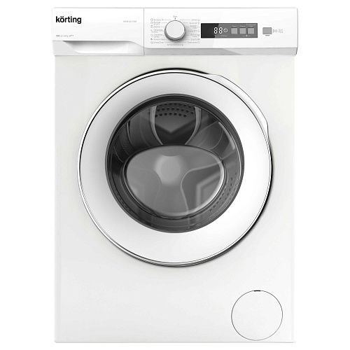Отдельностоящая стиральная машина KORTING KWM 42L1060, узкая, белая фото в интернет-магазине «Mebelex»