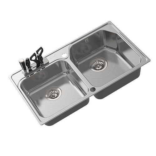 Мойка кухонная OULIN OL-H9910 фото в интернет-магазине «Mebelex»