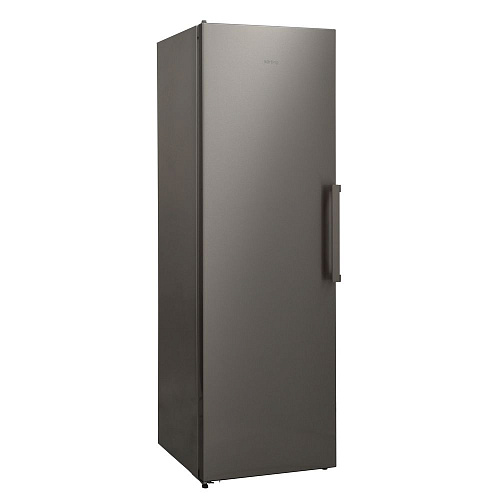 Отдельностоящий холодильник KORTING KNF 1857 X нерж однокамерный, зона свежести фото в интернет-магазине «Mebelex»