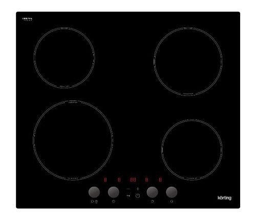 Варочная панель Индукционная KORTING HI 61071 KB, черный фото в интернет-магазине «Mebelex»