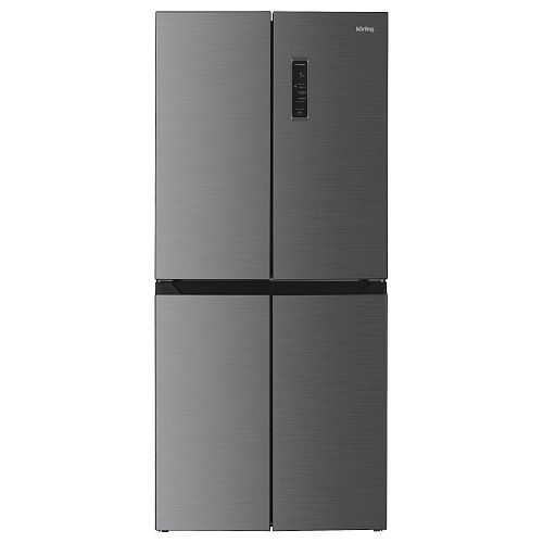 Холодильник Отдельностоящий KORTING KNFM 84799 XN с инвертором, 1800 мм, черная нержавеющая сталь фото в интернет-магазине «Mebelex»
