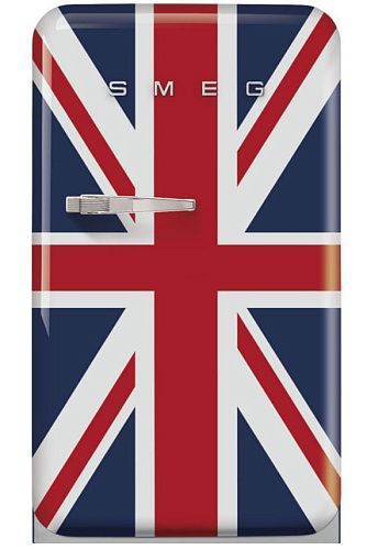 Холодильник Отдельностоящий SMEG FAB10RDUJ5, стиль 50-х годов, Британский флаг фото в интернет-магазине «Mebelex»