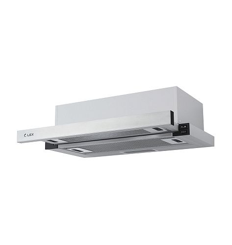 Вытяжка кухонная встраиваемая LEX HIDE 600 INOX фото в интернет-магазине «Mebelex»