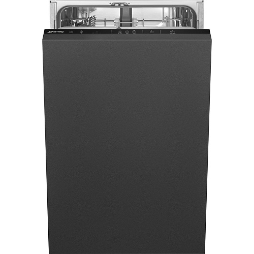 Посудомоечная машина Встраиваемая SMEG ST4522IN, 45 см, слайдерное крепление двери фото в интернет-магазине «Mebelex»