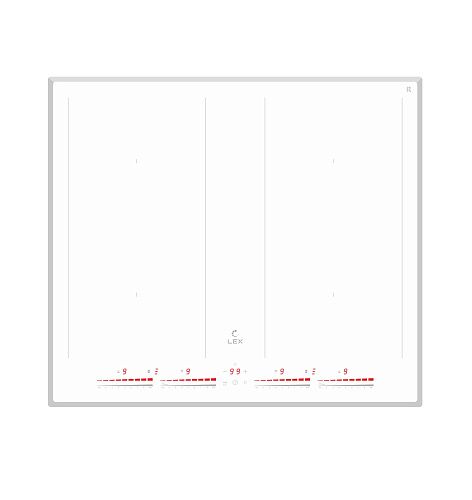 Панель варочная индукционная LEX EVI 641C WH белый фото в интернет-магазине «Mebelex»