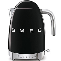 27 490 руб., Чайник электрический SMEG KLF04BLEU с регулируемой температурой, черный
