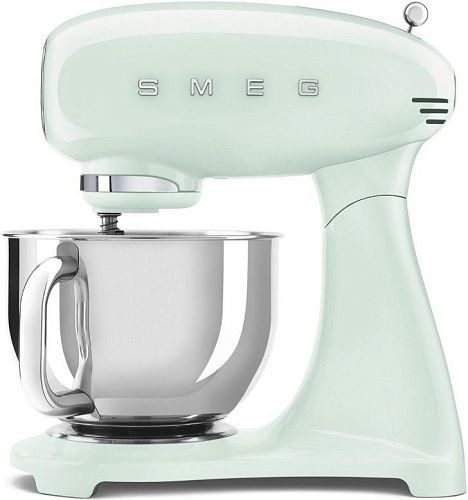 Планетарный миксер SMEG SMF03PGEU, пастельный зеленый фото в интернет-магазине «Mebelex»
