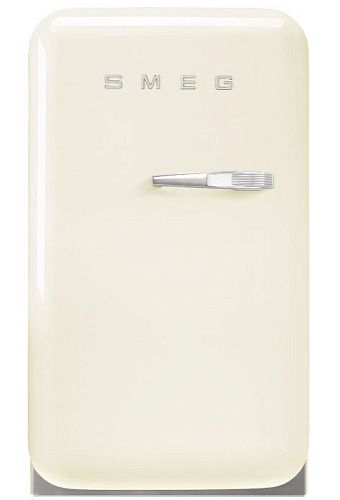 Холодильник Отдельностоящий SMEG FAB5LCR5, стиль 50-х гг., петли слева, Кремовый фото в интернет-магазине «Mebelex»