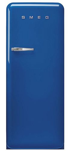 Холодильник Отдельностоящий SMEG FAB28RBE5, стиль 50-х годов,петли справа, Синий фото в интернет-магазине «Mebelex»
