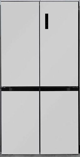Холодильник двухкамерный Отдельностоящий LEX LCD505WID белый/ металл фото в интернет-магазине «Mebelex»