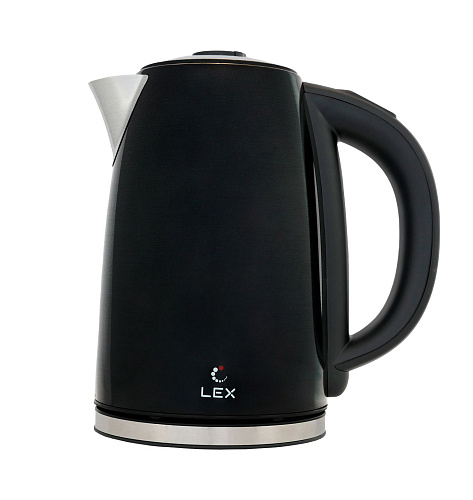 Чайник электрический LEX LX 30021-1 черный фото в интернет-магазине «Mebelex»