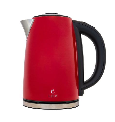 Чайник электрический LX 30021-2 красный фото в интернет-магазине «Mebelex»