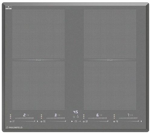Варочная панель индукционная MAUNFELD CVI594SF2LGR серый фото в интернет-магазине «Mebelex»