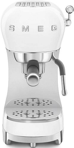 Кофемашина-эспрессо SMEG ECF02WHEU, белый фото в интернет-магазине «Mebelex»