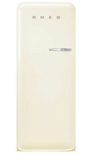 Холодильник Отдельностоящий SMEG FAB28LCR5 стиль 50-х годов, петли слева,  Кремовый фото в интернет-магазине «Mebelex»