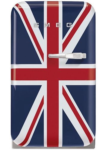 Холодильник Отдельностоящий SMEG FAB5LDUJ5, стиль 50-х гг, петли слева, Британский флаг  фото в интернет-магазине «Mebelex»