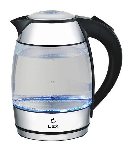 Чайник Электрический LEX LX 3006-1,  черный фото в интернет-магазине «Mebelex»