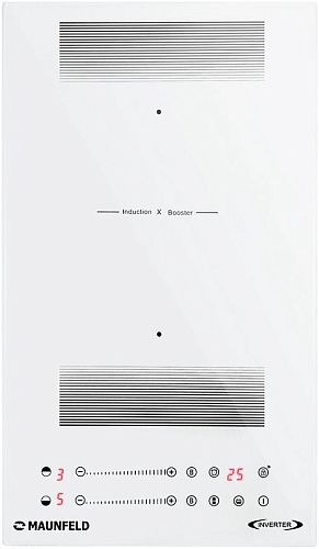 Панель варочная индукционная MAUNFELD CVI292S2FWHD Inverter фото в интернет-магазине «Mebelex»