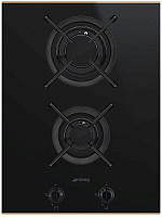 129 290 руб., Варочная панель газовая SMEG PV632CNR Черная стеклокерамика