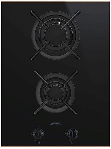 Варочная панель газовая SMEG PV632CNR Черная стеклокерамика фото в интернет-магазине «Mebelex»