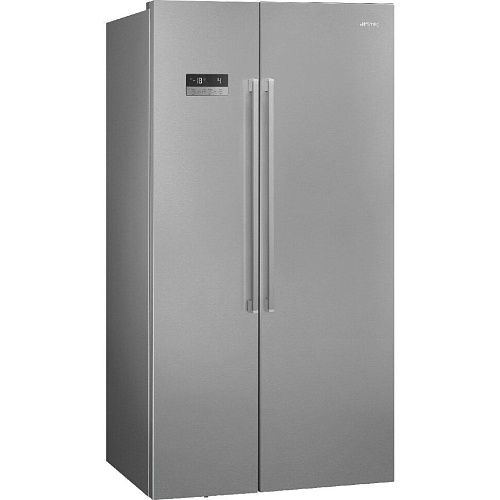 Отдельностоящий холодильник SIde-by-side SMEG SBS63XE, нержавеющая сталь фото в интернет-магазине «Mebelex»