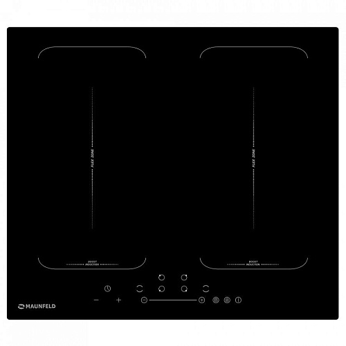 Индукционная панель MAUNFELD EVI.594-FL2-BK черное стекло фото в интернет-магазине «Mebelex»