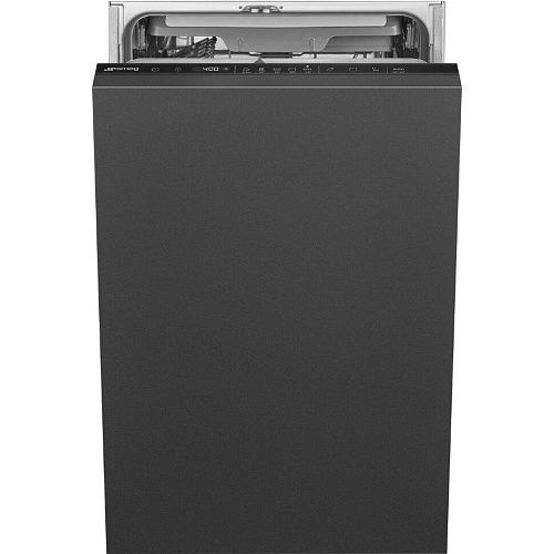 Посудомоечная машина Встраиваемая SMEG ST4533IN, 45 см, слайдерное крепление двери фото в интернет-магазине «Mebelex»