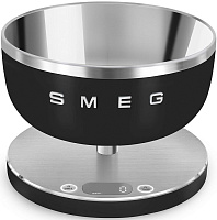 17 490 руб., Кухонные весы SMEG KSC01BLMWW, чёрный матовый