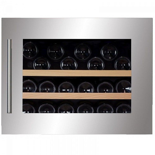 Встраиваемый винный шкаф Dunavox DAB-28.65SS фото в интернет-магазине «Mebelex»