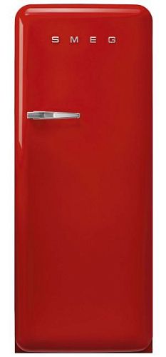 Холодильник Отдельностоящий SMEG FAB28RRD5, стиль 50-х годов, петли справа, Красный фото в интернет-магазине «Mebelex»