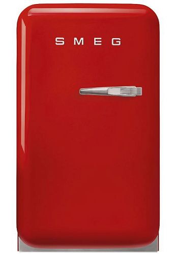 Холодильник Отдельностоящий SMEG FAB5LRD5, стиль 50-х гг., петли слева, Красный фото в интернет-магазине «Mebelex»