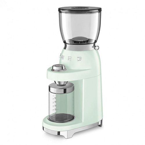 Кофемолка SMEG CGF01PGEU, пастельный зеленый фото в интернет-магазине «Mebelex»