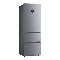 129 990 руб., Отдельностоящий холодильник KORTING KNFF 61889 X Трехдверный полный NOFROST нерж.