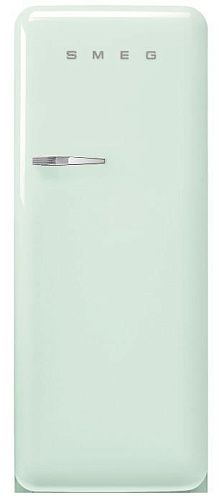Холодильник Отдельностоящий SMEG FAB28RPG5, стиль 50-х годов, петли справа, Пастельный зеленый фото в интернет-магазине «Mebelex»