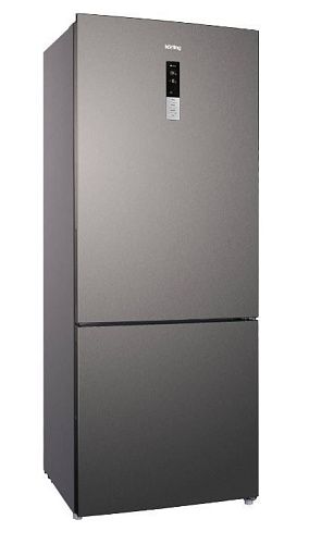Холодильник Отдельностоящий Korting KNFC 72337 X Нержавеющая сталь фото в интернет-магазине «Mebelex»