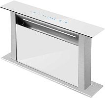 61 990 руб., Вытяжка кухонная полновстраиваемая MAUNFELD Prestige 90 белый,  в столешницу